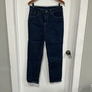 Rawganique Women's Jeans, Indigo, 32x32, Organic Cotton, Straight Leg
